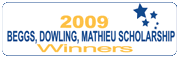  2009 BDM Scholarships Winners