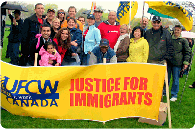 UFCW Canada Justice for Immigrants